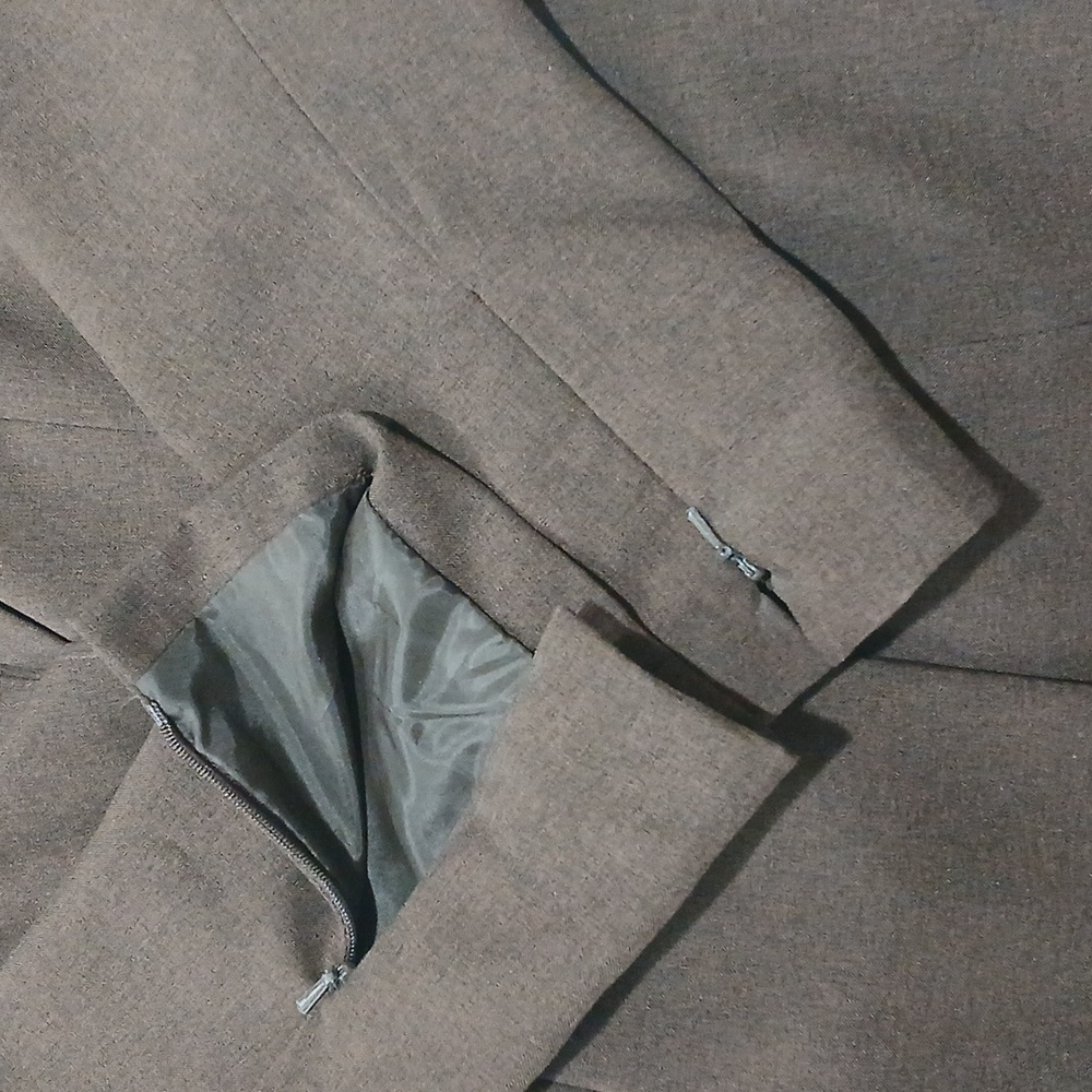 New York & Co. Chocolate Brown Women's Blazer - Size 4 - Picture 3 of 5